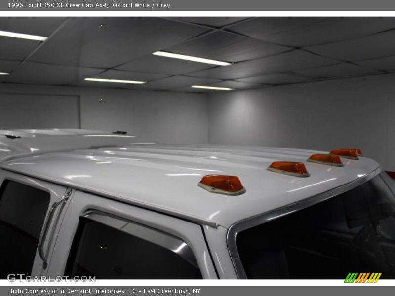 Oxford White / Grey 1996 Ford F350 XL Crew Cab 4x4