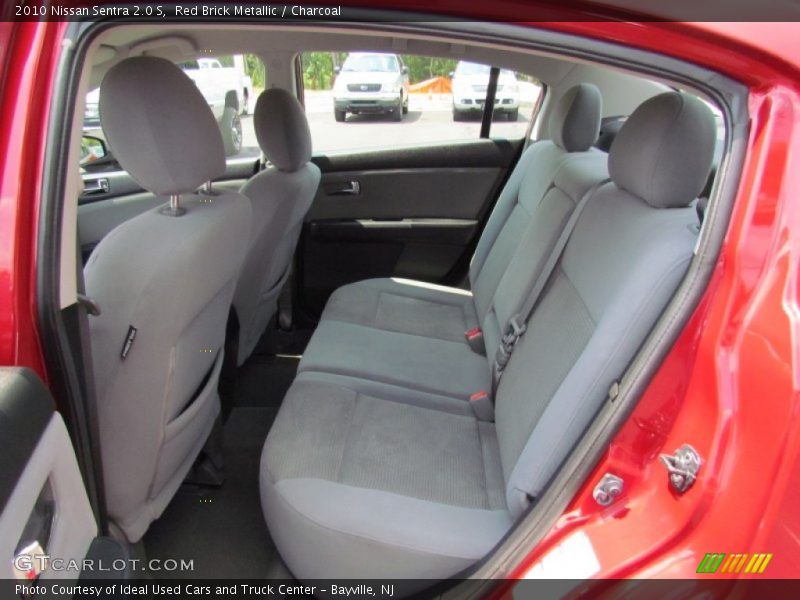 Red Brick Metallic / Charcoal 2010 Nissan Sentra 2.0 S