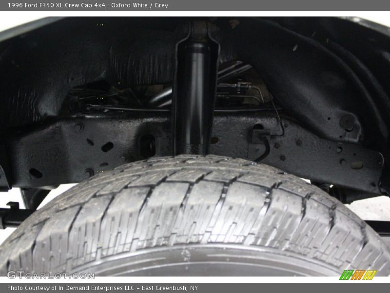 Oxford White / Grey 1996 Ford F350 XL Crew Cab 4x4