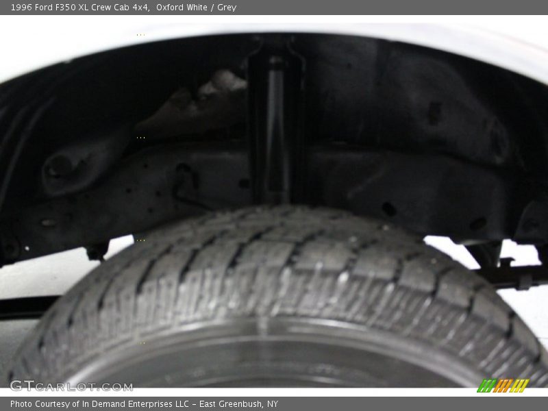 Oxford White / Grey 1996 Ford F350 XL Crew Cab 4x4