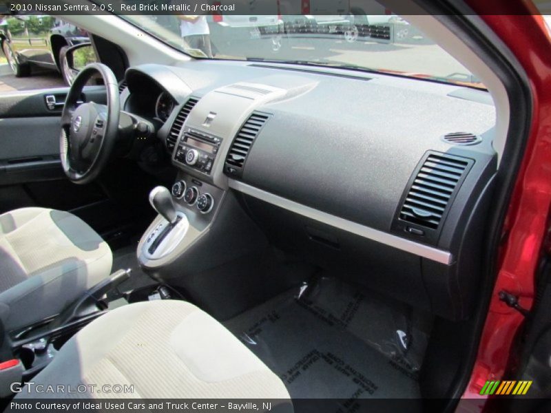 Red Brick Metallic / Charcoal 2010 Nissan Sentra 2.0 S