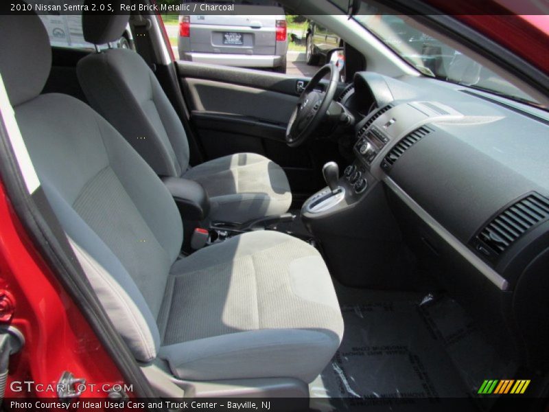 Red Brick Metallic / Charcoal 2010 Nissan Sentra 2.0 S