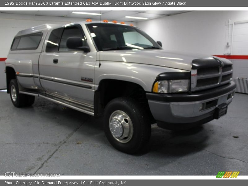 Light Driftwood Satin Glow / Agate Black 1999 Dodge Ram 3500 Laramie Extended Cab 4x4 Dually