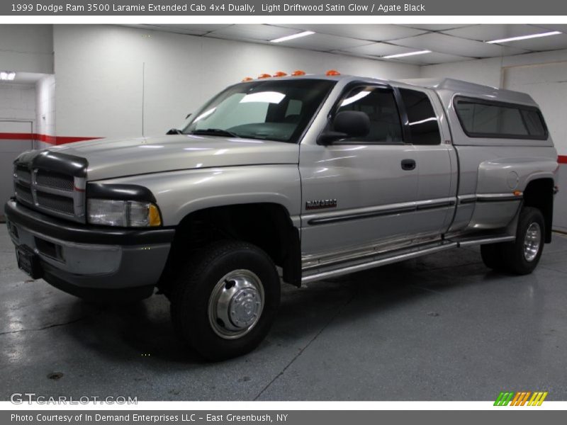 Light Driftwood Satin Glow / Agate Black 1999 Dodge Ram 3500 Laramie Extended Cab 4x4 Dually