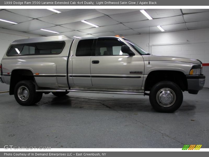 Light Driftwood Satin Glow / Agate Black 1999 Dodge Ram 3500 Laramie Extended Cab 4x4 Dually