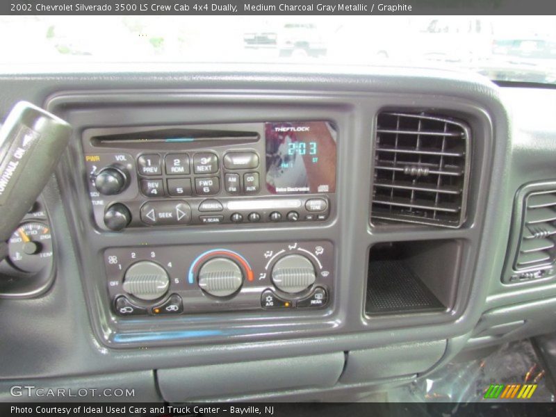 Medium Charcoal Gray Metallic / Graphite 2002 Chevrolet Silverado 3500 LS Crew Cab 4x4 Dually