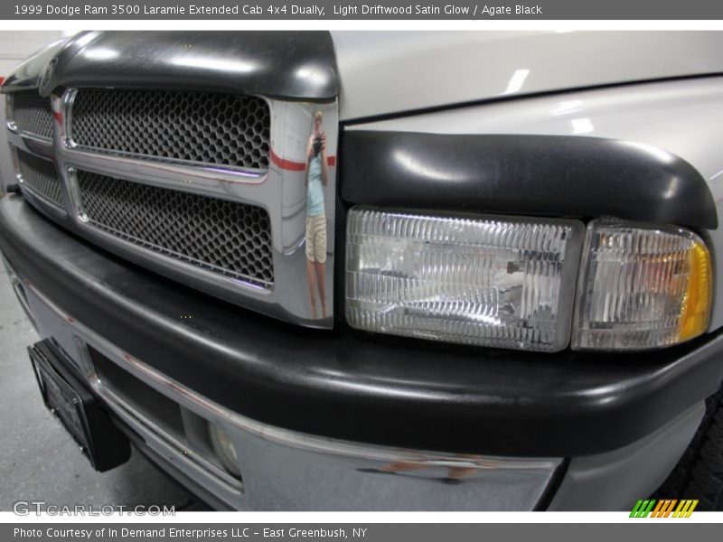 Light Driftwood Satin Glow / Agate Black 1999 Dodge Ram 3500 Laramie Extended Cab 4x4 Dually
