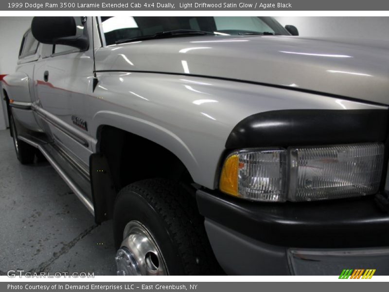 Light Driftwood Satin Glow / Agate Black 1999 Dodge Ram 3500 Laramie Extended Cab 4x4 Dually