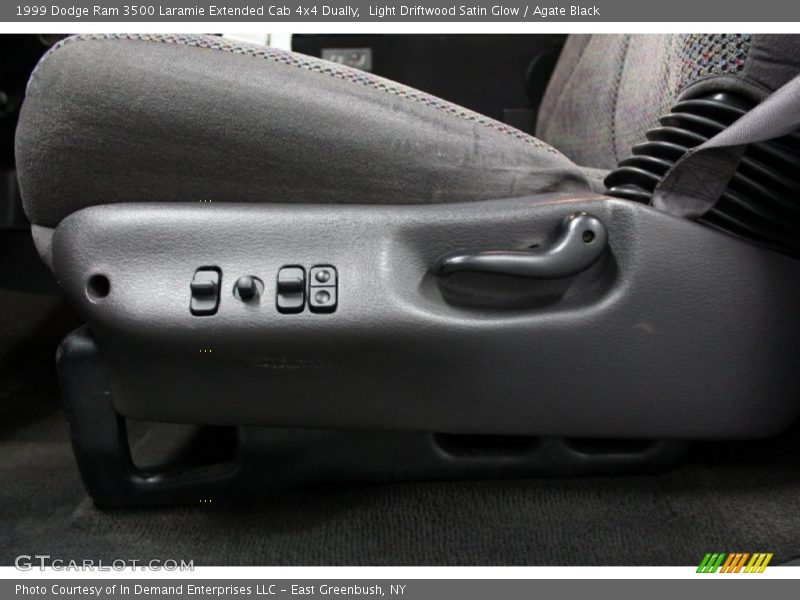 Light Driftwood Satin Glow / Agate Black 1999 Dodge Ram 3500 Laramie Extended Cab 4x4 Dually