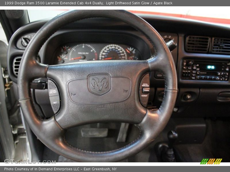 Light Driftwood Satin Glow / Agate Black 1999 Dodge Ram 3500 Laramie Extended Cab 4x4 Dually