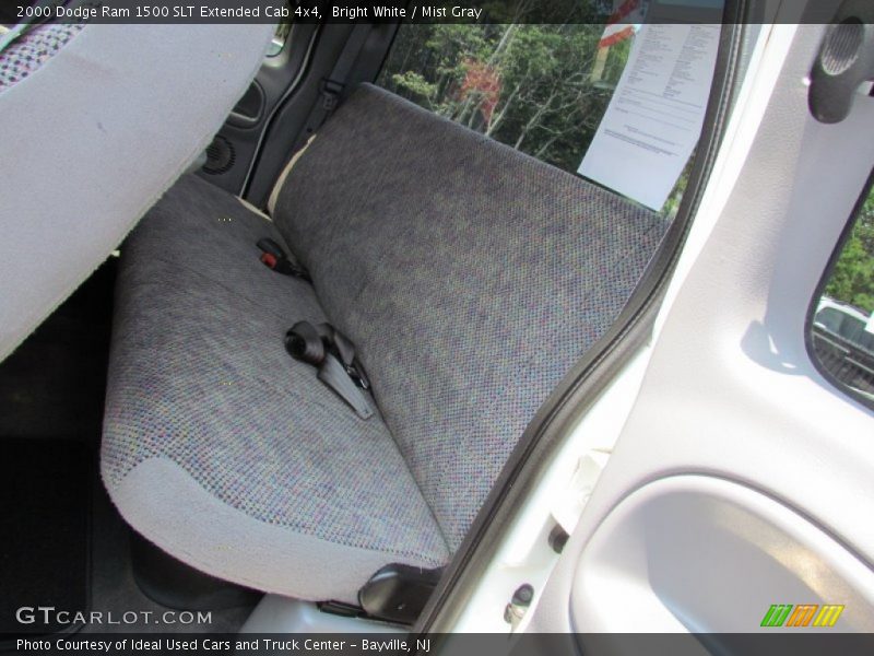 Bright White / Mist Gray 2000 Dodge Ram 1500 SLT Extended Cab 4x4