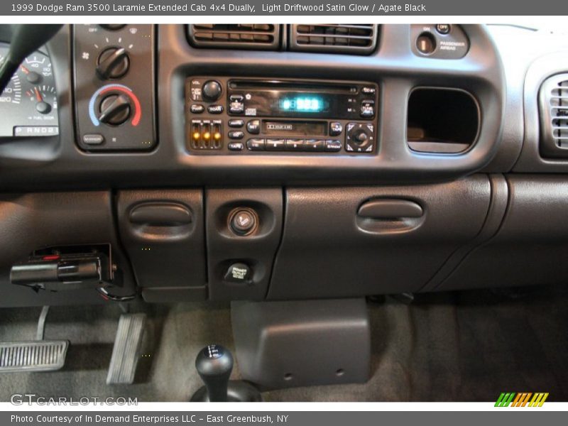 Light Driftwood Satin Glow / Agate Black 1999 Dodge Ram 3500 Laramie Extended Cab 4x4 Dually