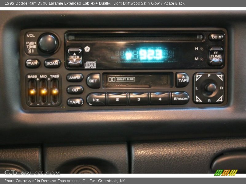 Light Driftwood Satin Glow / Agate Black 1999 Dodge Ram 3500 Laramie Extended Cab 4x4 Dually