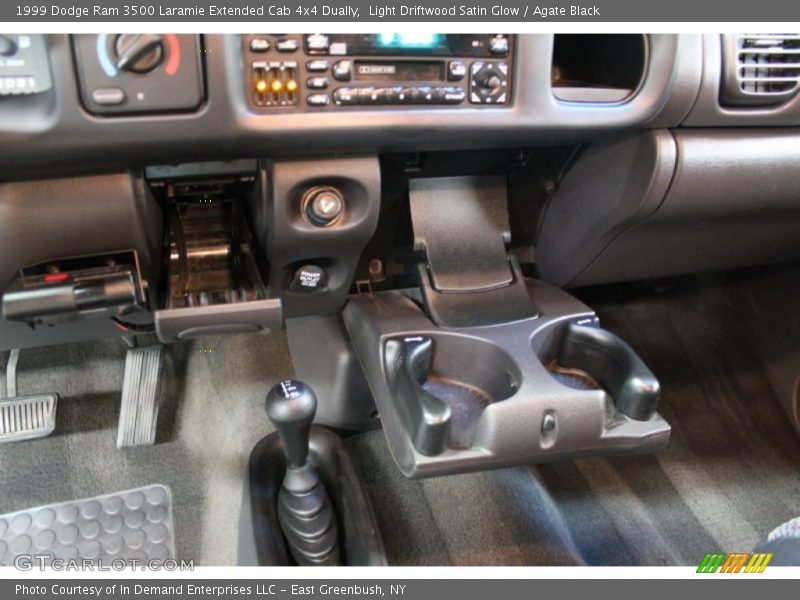 Light Driftwood Satin Glow / Agate Black 1999 Dodge Ram 3500 Laramie Extended Cab 4x4 Dually