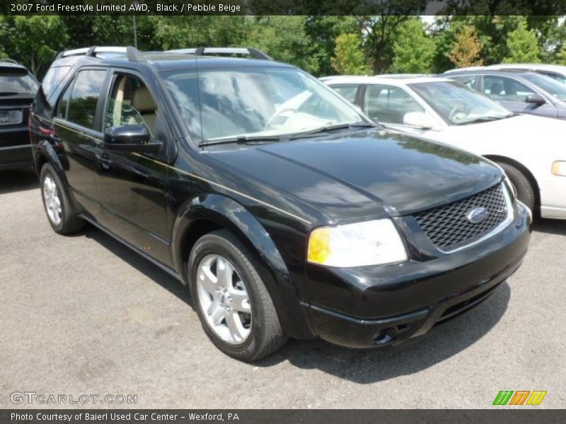 Black / Pebble Beige 2007 Ford Freestyle Limited AWD