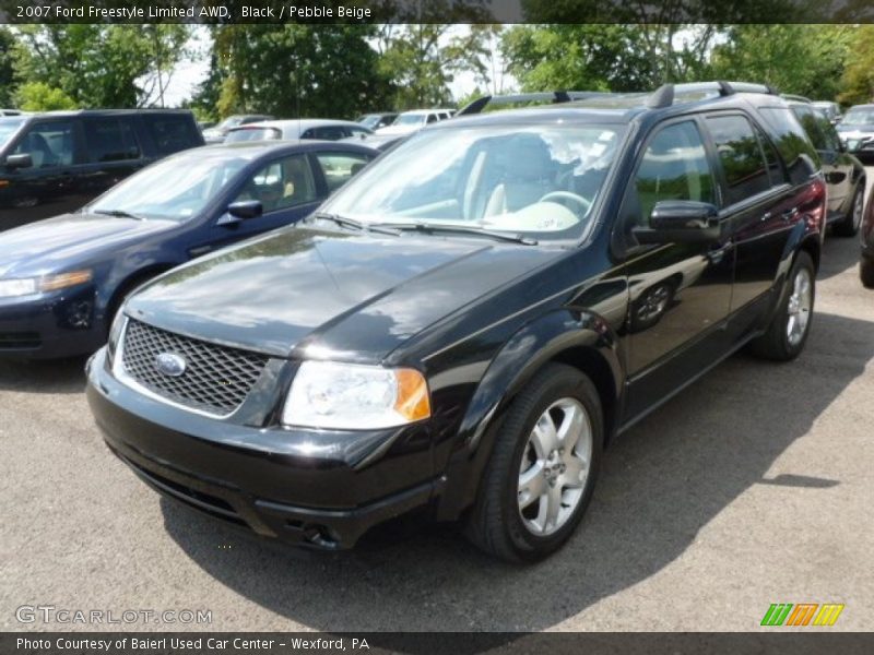 Black / Pebble Beige 2007 Ford Freestyle Limited AWD