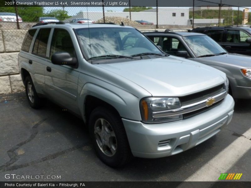 Silverstone Metallic / Light Gray 2007 Chevrolet TrailBlazer LS 4x4
