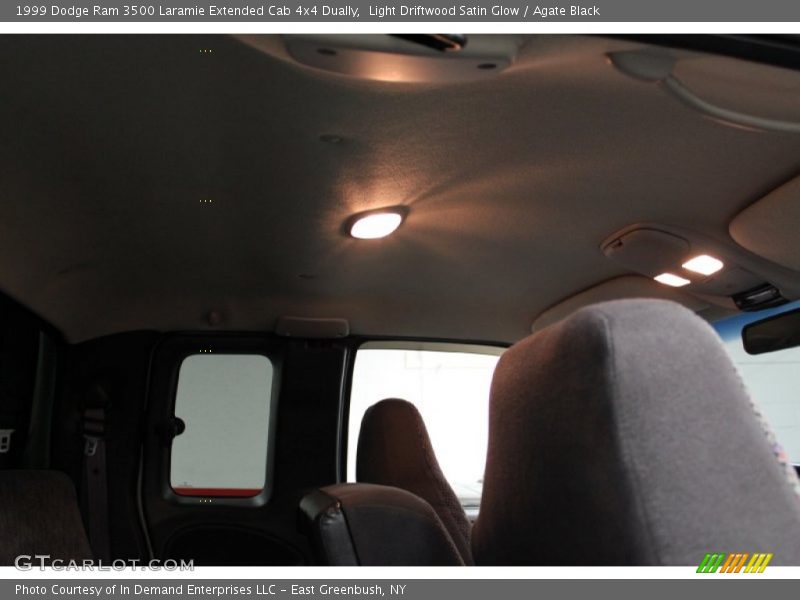 Light Driftwood Satin Glow / Agate Black 1999 Dodge Ram 3500 Laramie Extended Cab 4x4 Dually