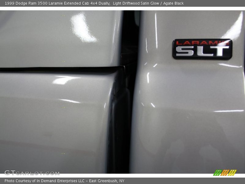 Light Driftwood Satin Glow / Agate Black 1999 Dodge Ram 3500 Laramie Extended Cab 4x4 Dually