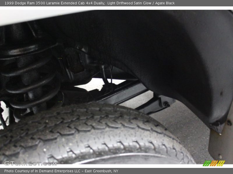 Light Driftwood Satin Glow / Agate Black 1999 Dodge Ram 3500 Laramie Extended Cab 4x4 Dually