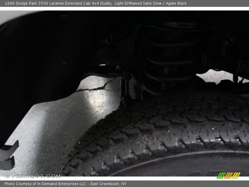 Light Driftwood Satin Glow / Agate Black 1999 Dodge Ram 3500 Laramie Extended Cab 4x4 Dually