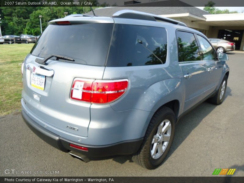 Ocean Mist / Gray 2007 Saturn Outlook XR AWD