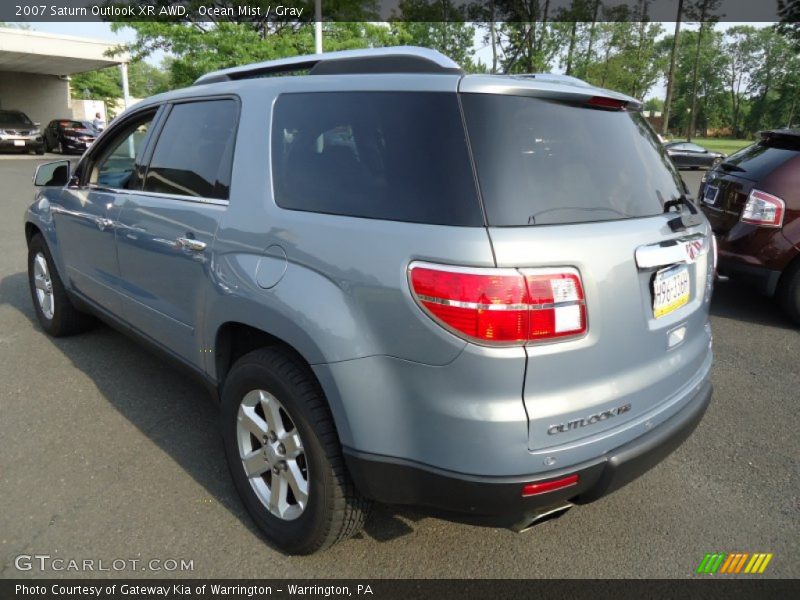 Ocean Mist / Gray 2007 Saturn Outlook XR AWD