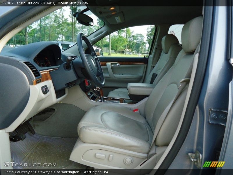 Ocean Mist / Gray 2007 Saturn Outlook XR AWD