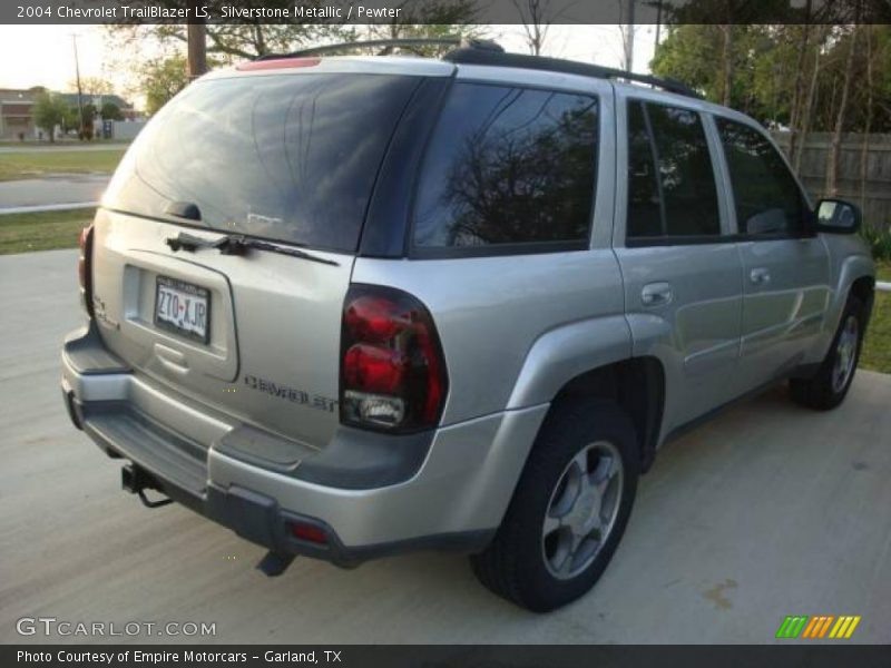 Silverstone Metallic / Pewter 2004 Chevrolet TrailBlazer LS