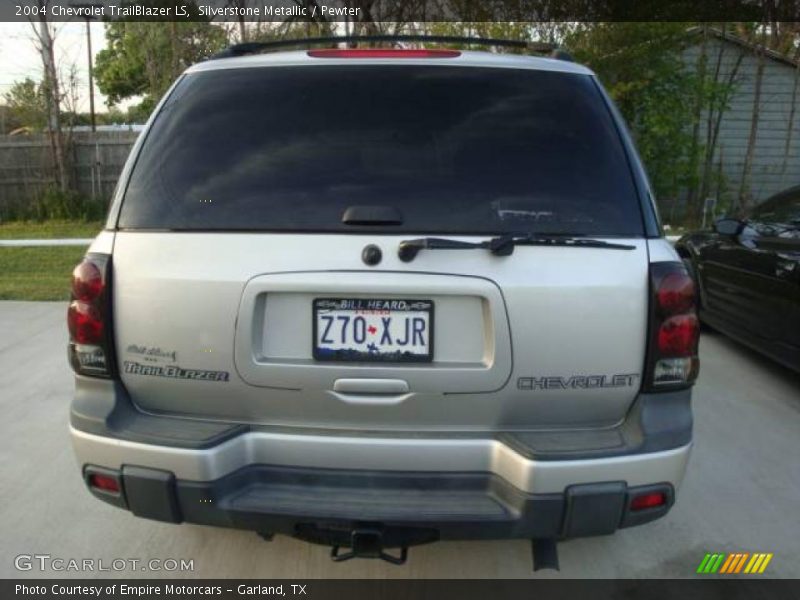 Silverstone Metallic / Pewter 2004 Chevrolet TrailBlazer LS