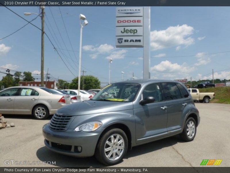 Silver Steel Metallic / Pastel Slate Gray 2010 Chrysler PT Cruiser Classic