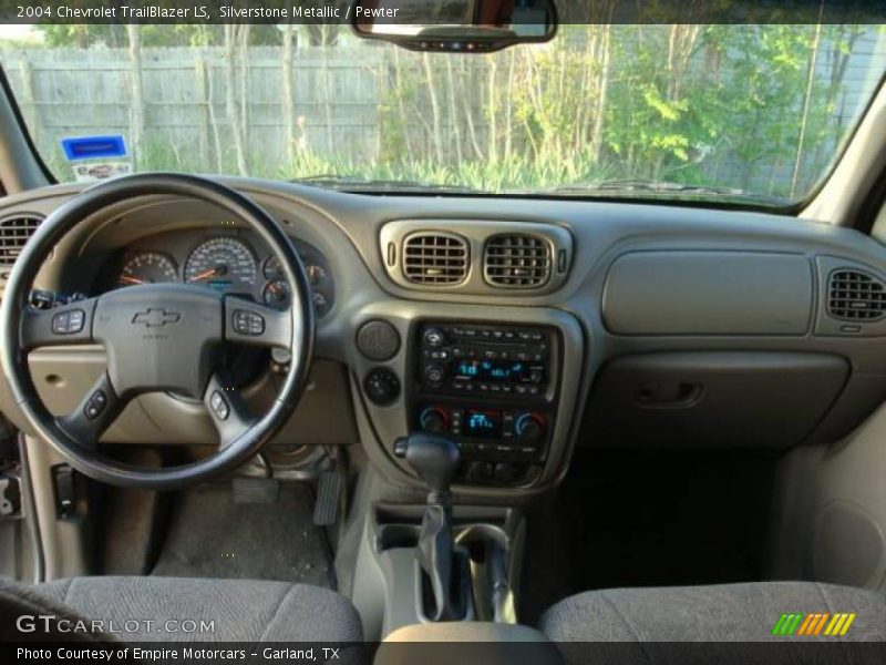 Silverstone Metallic / Pewter 2004 Chevrolet TrailBlazer LS