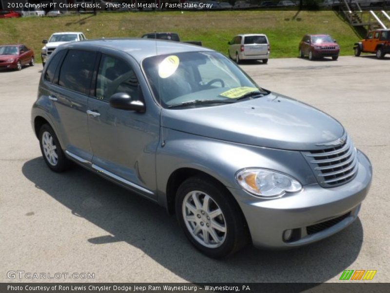 Silver Steel Metallic / Pastel Slate Gray 2010 Chrysler PT Cruiser Classic