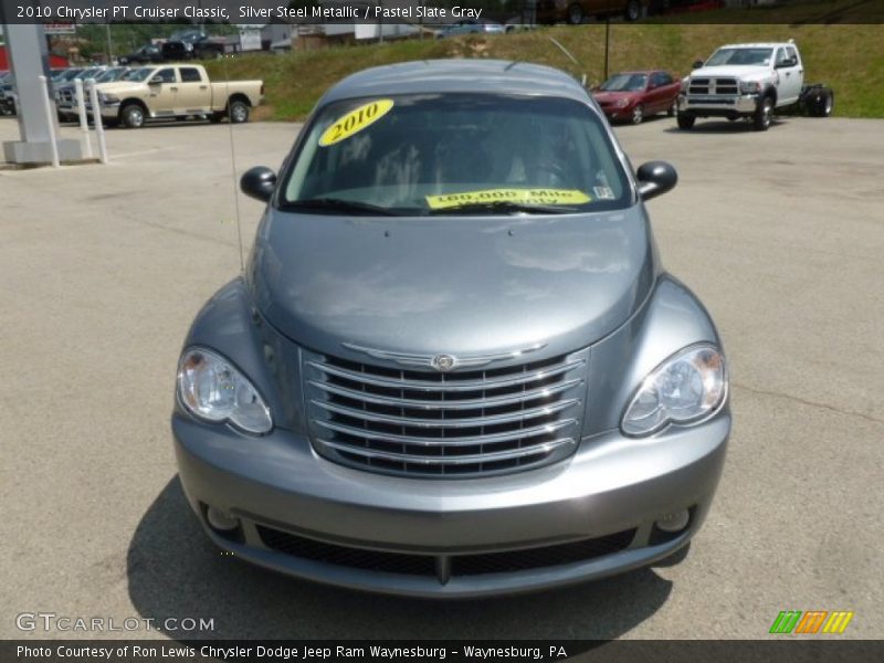 Silver Steel Metallic / Pastel Slate Gray 2010 Chrysler PT Cruiser Classic