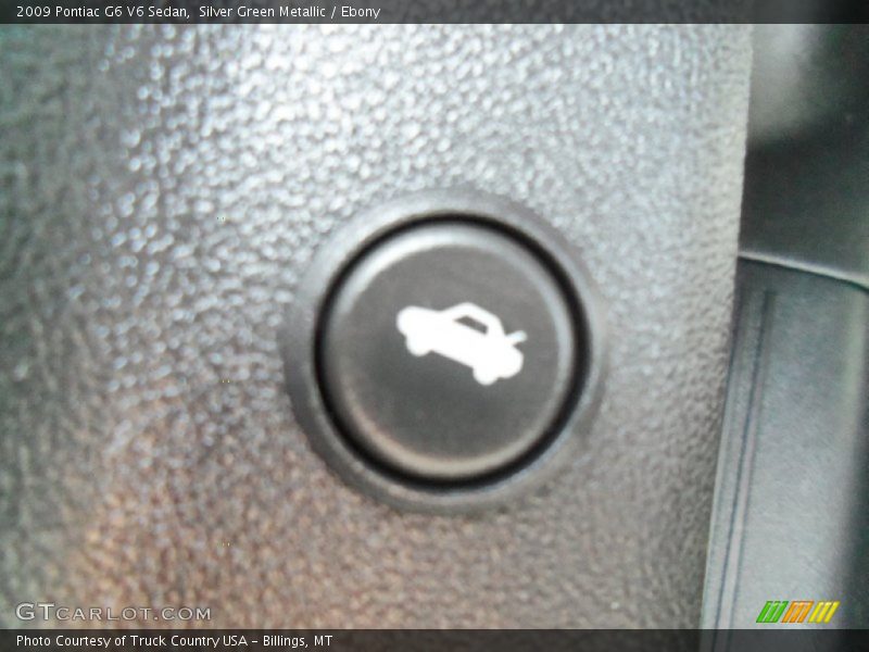 Silver Green Metallic / Ebony 2009 Pontiac G6 V6 Sedan