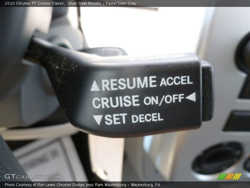 Silver Steel Metallic / Pastel Slate Gray 2010 Chrysler PT Cruiser Classic