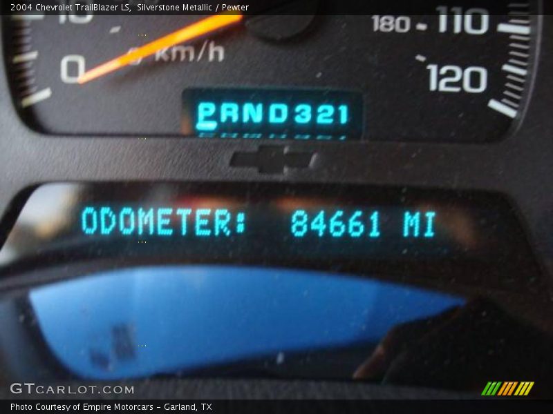 Silverstone Metallic / Pewter 2004 Chevrolet TrailBlazer LS