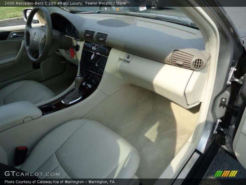 Pewter Metallic / Stone 2006 Mercedes-Benz C 280 4Matic Luxury