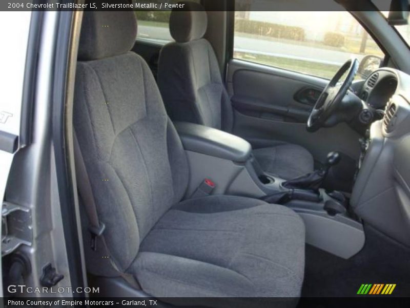 Silverstone Metallic / Pewter 2004 Chevrolet TrailBlazer LS