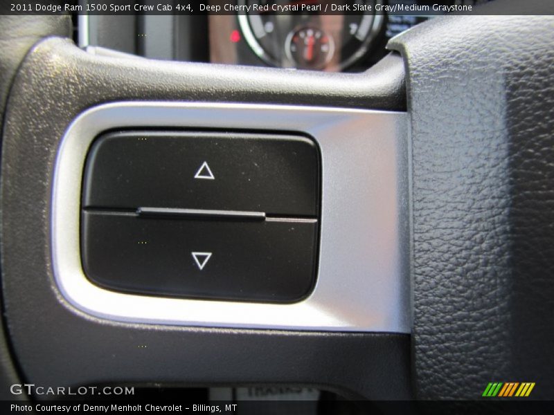 Deep Cherry Red Crystal Pearl / Dark Slate Gray/Medium Graystone 2011 Dodge Ram 1500 Sport Crew Cab 4x4
