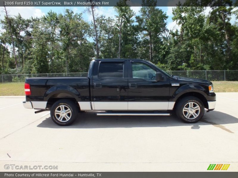 Black / Medium/Dark Flint 2006 Ford F150 XLT SuperCrew