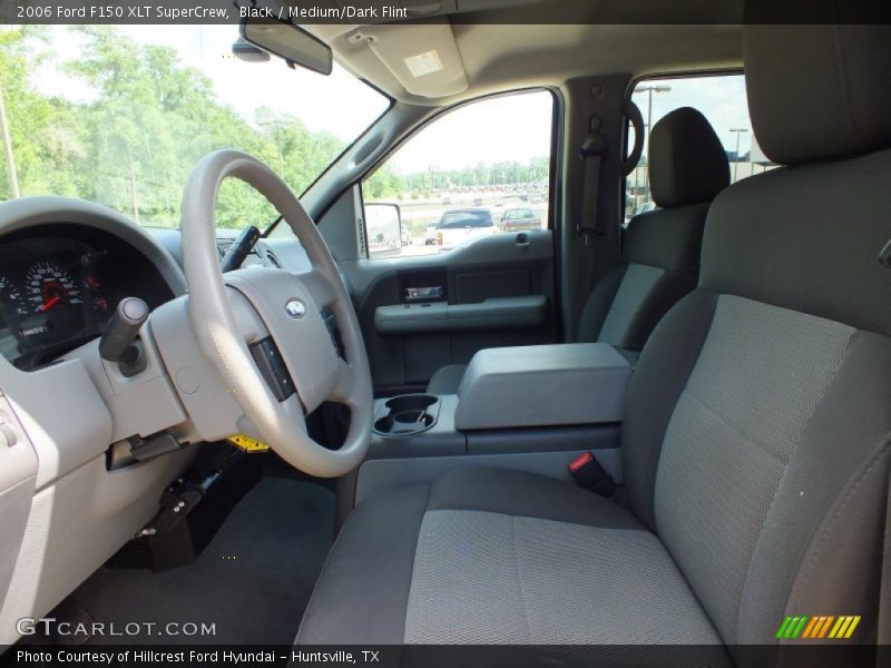 Black / Medium/Dark Flint 2006 Ford F150 XLT SuperCrew