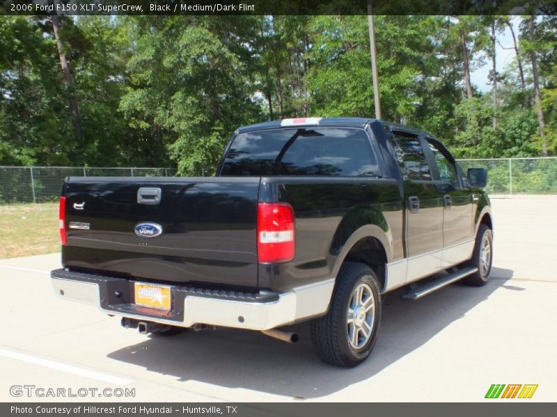 Black / Medium/Dark Flint 2006 Ford F150 XLT SuperCrew