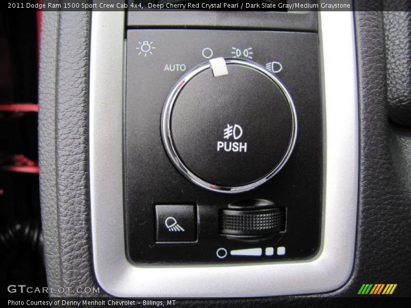 Deep Cherry Red Crystal Pearl / Dark Slate Gray/Medium Graystone 2011 Dodge Ram 1500 Sport Crew Cab 4x4