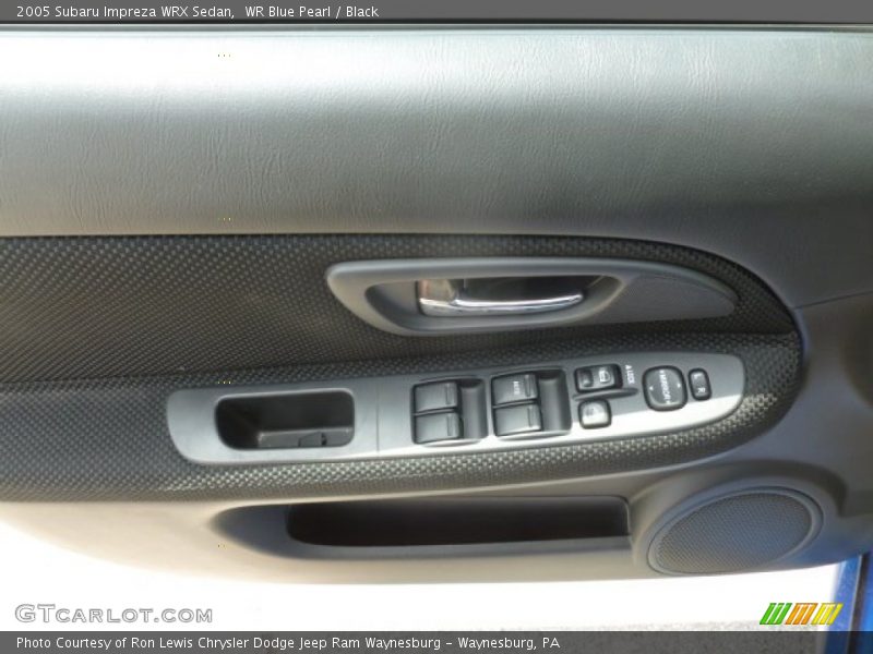 WR Blue Pearl / Black 2005 Subaru Impreza WRX Sedan