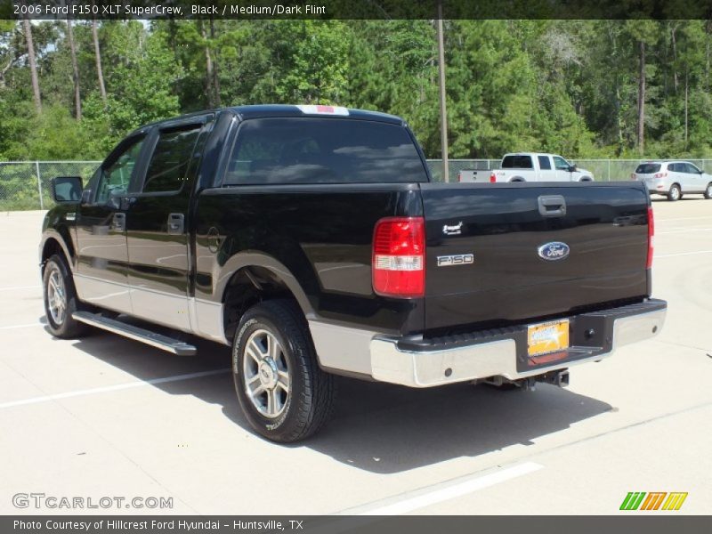 Black / Medium/Dark Flint 2006 Ford F150 XLT SuperCrew