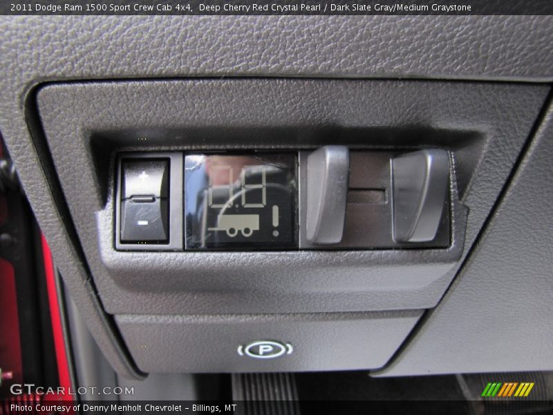 Deep Cherry Red Crystal Pearl / Dark Slate Gray/Medium Graystone 2011 Dodge Ram 1500 Sport Crew Cab 4x4