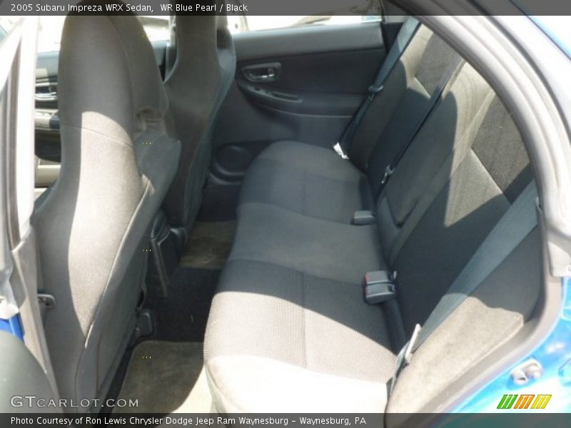 WR Blue Pearl / Black 2005 Subaru Impreza WRX Sedan