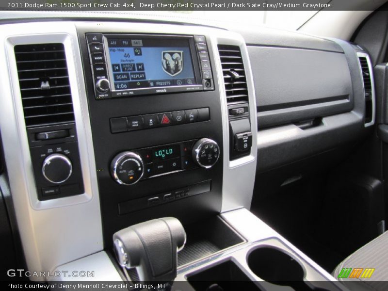 Deep Cherry Red Crystal Pearl / Dark Slate Gray/Medium Graystone 2011 Dodge Ram 1500 Sport Crew Cab 4x4