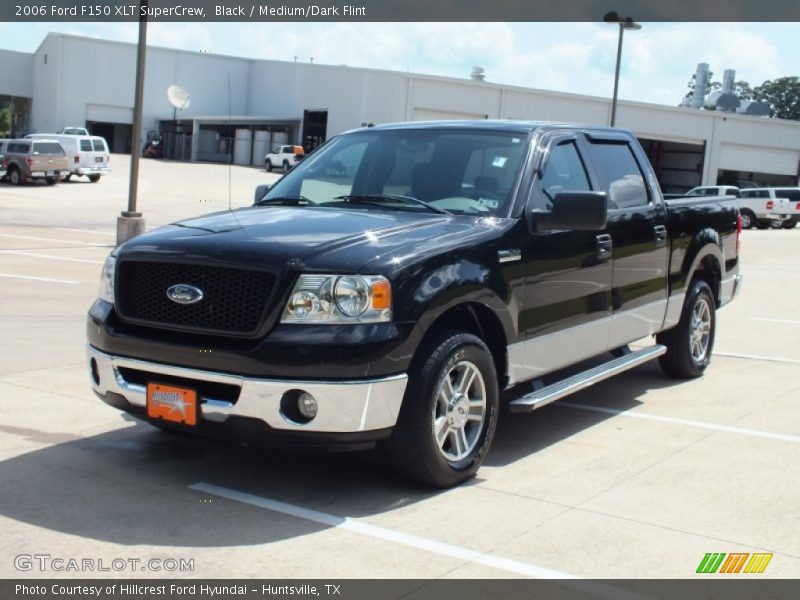 Black / Medium/Dark Flint 2006 Ford F150 XLT SuperCrew